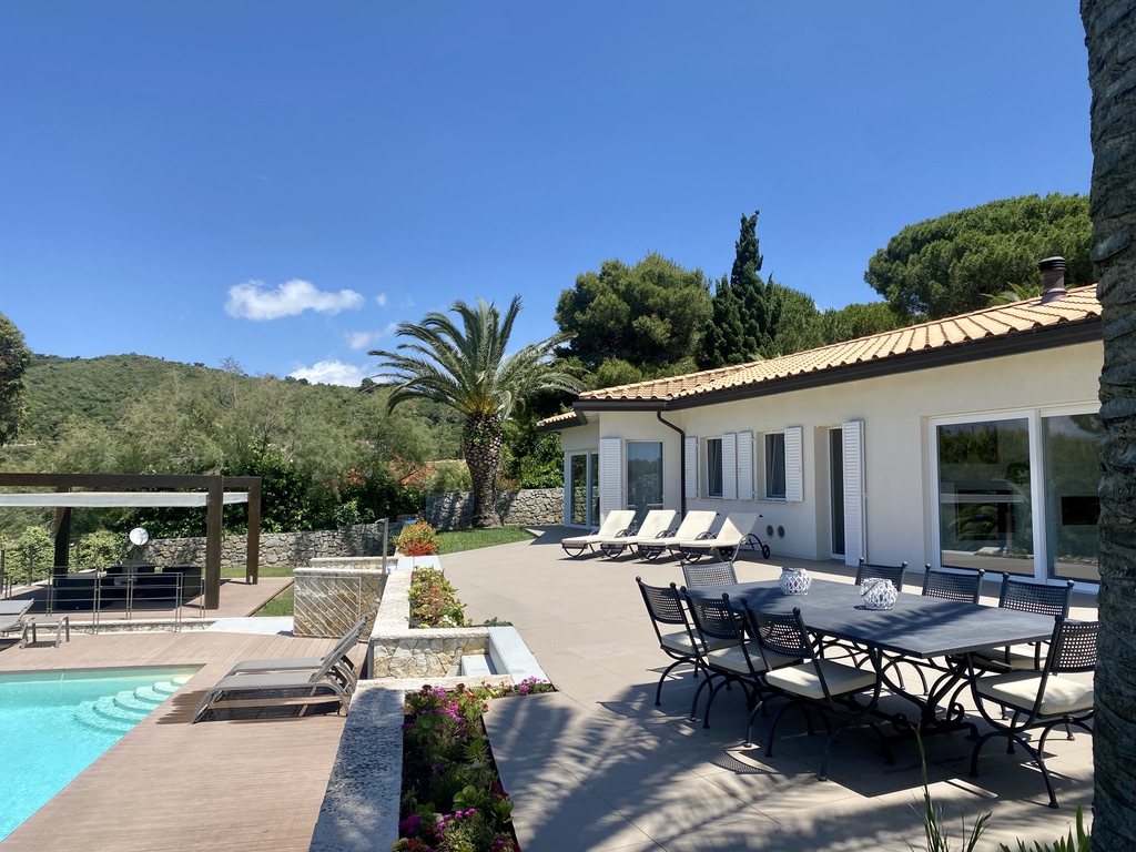 Terrazza al tramonto